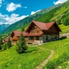 Частные дома в горах Грузии